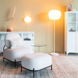 Feliz Lifestyle Shem Vloerlamp/ Staande lamp Wit
