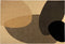 Feliz Lifestyle Spots Vloerkleed 160x230 cm Organische vormen Beige/ Bruin