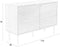 Feliz Lifestyle Stripes Dressoir Hoog - Bruin