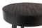 Feliz Lifestyle Suri Bijzettafel Rond Hout Teak 45 cm Zwart