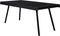 Feliz Lifestyle Suri Eettafel Hout 180x90 Zwart