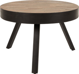 Feliz Lifestyle Suri Salontafel Rond Hout Teak 58 cm Bruin