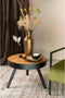 Feliz Lifestyle Suri Salontafel Rond Hout Teak 58 cm Bruin
