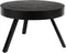 Feliz Lifestyle Suri Salontafel Rond Hout Teak 58 cm Zwart