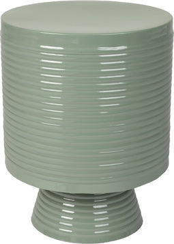 Feliz Lifestyle Sven Bijzettafel Rond Metaal 35x35 (L) cm Groen