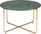 Feliz Lifestyle Timpa Salontafel Marmer Rond 70x70 cm Groen/ Goud