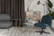 Feliz Lifestyle Timpa Salontafel Marmer Rond 70x70 cm Wit/ Goud