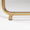 Feliz Lifestyle Timpa Salontafel Marmer Rond 70x70 cm Wit/ Goud