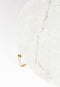 Feliz Lifestyle Timpa Salontafel Marmer Rond 70x70 cm Wit/ Goud