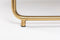 Feliz Lifestyle Timpa Salontafel Marmer Rond 70x70 cm Wit/ Goud