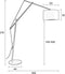 Feliz Lifestyle Tokio Vloerlamp/ Staande lamp Zwart