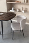 Feliz Lifestyle Webster Eettafel Rechthoekig Hout 118x90 cm Bruin