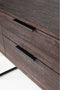 Feliz Lifestyle Webster Ladekast/ Kast Groot 6 lades Teakhout Bruin