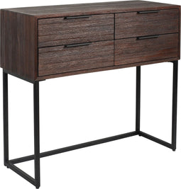 Feliz Lifestyle Webster Ladekast/ Kast Klein 4 lades Teakhout Bruin