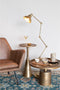 Feliz Lifestyle Xavi Vloerlamp/ Staande Leeslamp Goud