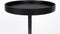Feliz Lifestyle Yuri Bijzettafel Rond Hout 45x45 cm (S) Zwart