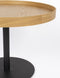 Feliz Lifestyle Yuri Bijzettafel Rond Hout 56x56 cm (M) Eiken - Bruin