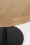Feliz Lifestyle Yuri Bijzettafel Rond Hout 56x56 cm (M) Eiken - Bruin