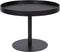 Feliz Lifestyle Yuri Bijzettafel Rond Hout 56x56 cm (M) Zwart