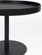 Feliz Lifestyle Yuri Bijzettafel Rond Hout 56x56 cm (M) Zwart