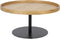 Feliz Lifestyle Yuri Bijzettafel Rond Hout 70x70 cm (L) Eiken - Bruin
