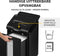 Fellowes AutoMax 100M - Papierversnipperaar - Automatisch of Manueel - 100 vel - P4
