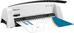 Fellowes Inbindmachine Starlet 2+ - Plastic Bindruggen - 120 vel - Wit