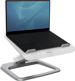 Fellowes laptop standaard Hana - verstelbaar - met USB poort - Wit - 19 Inch