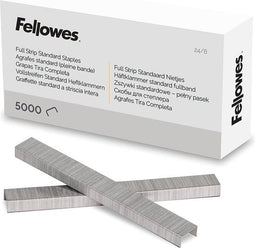 Fellowes nietjes 24/8 - full strip - doos van 5.000 nietjes