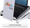 Fellowes Office Suites Plus - laptop standaard - in 6 hoogtes verstelbaar - met documenthouder