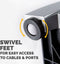 Fellowes Office Suites Plus - laptop standaard - in 6 hoogtes verstelbaar - met documenthouder
