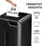 Fellowes papierversnipperaar 325Ci snippers P4 - 24 vel - 83L - zwart