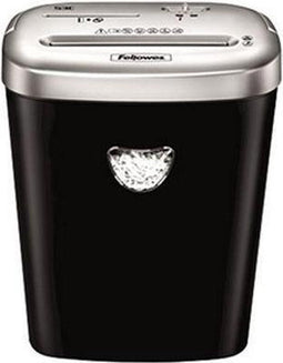 Fellowes Papierversnipperaar 53C - Vernietigt ook CD's - P4 - 10 vel - Zwart en Zilver