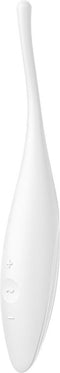 Satisfyer Twirling Joy, tipvibrator met app-bediening, waterdichte, huidvriendelijke siliconen