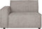 Must Living Bank Element Rally Arm Links Licht Grijs