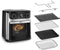 Tefal Easy Fry Multifunction FW556D - Airfryer & Oven - 15L - 2000W - RVS - 9 Automatische Programma's