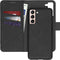 iMoshion Hoesje Geschikt voor Samsung Galaxy S21 Hoesje Met Pasjeshouder - iMoshion Uitneembare 2-in-1 Luxe Bookcase - Zwart