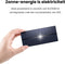 Tedroka® ES981S - Powerbank 10000mAh - Draadloos met Snelladen en Zonne-energie - 3-in-1 Oplader met 4 USB-poorten