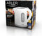 Adler AD 1234 - Elektrische waterkoker 1.7 L 2200 W - Automatische uitschakeling - Wit