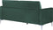 FENES - Driezitsbank - Groen - Fluweel