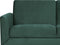 FENES - Driezitsbank - Groen - Fluweel