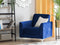 FENES - Fauteuil - Blauw - Fluweel