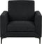 FENES - Fauteuil - Zwart - Stof