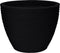 Pro Garden Plantenpot/bloempot Dunes - Tuin - stevig kunststof - antraciet - D50 x H38 cm - Voor buiten