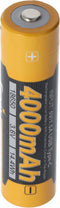 Fenix ARB-L18-4000U 18650 Li-Ion accu, met USB-C oplaadpoort, met beveiligingscircuit, 3,6 volt 4000mAh