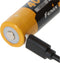 Fenix ARB-L18-4000U 18650 Li-Ion accu, met USB-C oplaadpoort, met beveiligingscircuit, 3,6 volt 4000mAh