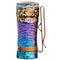 Fenix E16 Ti Titan LED flashlight, color phantom blue with Li-ion battery and micro USB charging cab