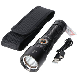Fenix LD45R LED flashlight, digital focusable flashlight, 2800 lumens, electronic switch, incl. ARB-