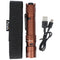 Fenix PD32R LED flashlight brown, tactical flashlight, silent limit switch, incl. ARB-L18-3400 Li-Io