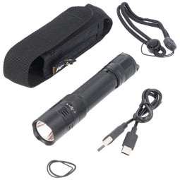 Fenix PD32R tactical LED flashlight, instant strobe, max. 1400 lumens, silent limit switch, incl. AR